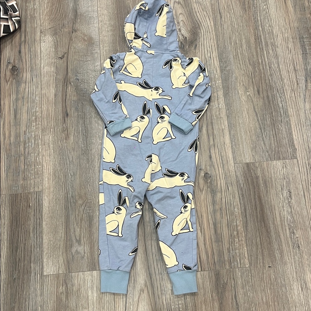 Mini Rodini Rabbit Onesie - Picture 5 of 7